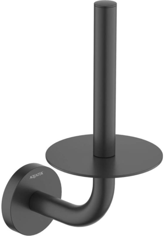 

Держатель для туалетной бумаги Aquatek Оберон AQ4207MB (черный матовый)