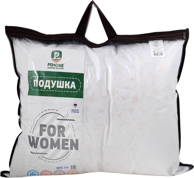 

Спальная подушка Реноме For Women 68x68 14/122 (заменитель лебяжьего пуха тик)