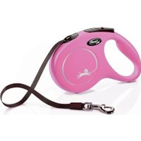 Поводок-рулетка Flexi New Classic M лента 5 м (синий)