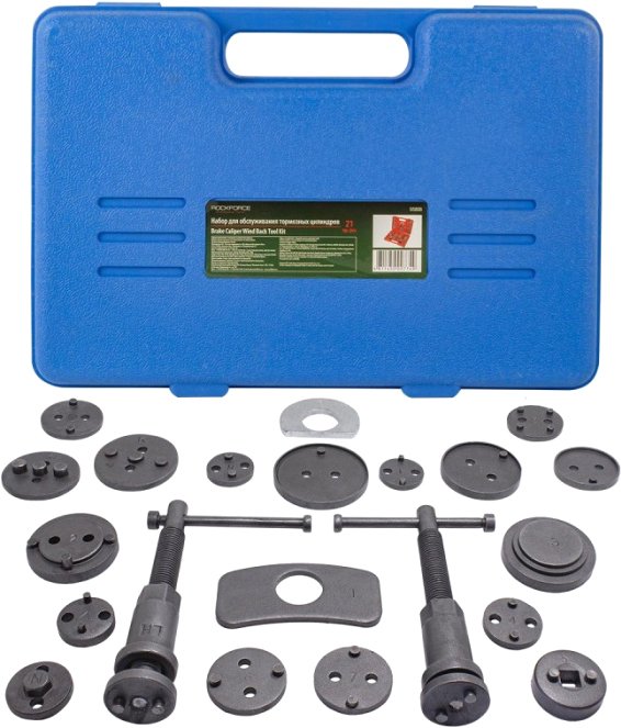 

Набор для обслуживания тормозных цилиндров RockForce RF-65806 (21 пр.)