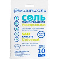 Засыпка для картриджа Mozyrsalt Соль таблетированная универсальная 10 кг