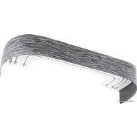 Карниз для штор Legrand Эдельвейс (3 м, графит)