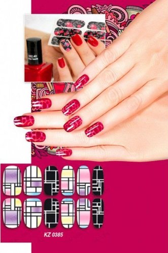 Пленка для дизайна ногтей Bradex Авангард KZ 0385