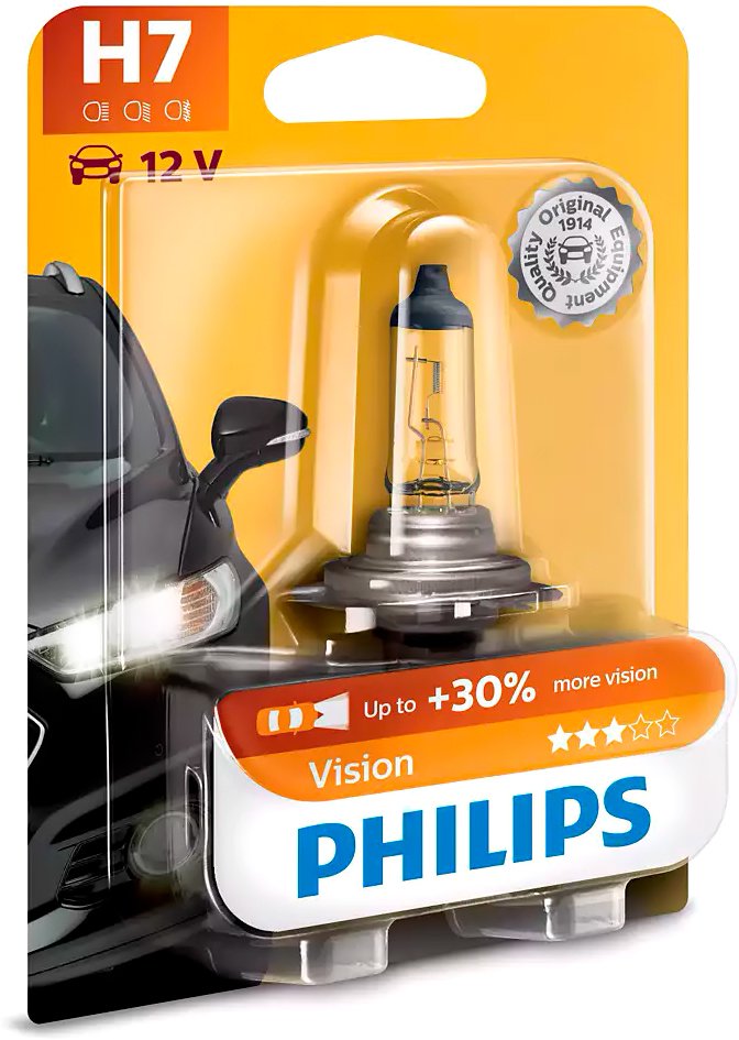 

Галогенная лампа Philips Vision 12972PRB1 1шт
