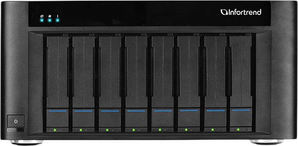 

Сетевой накопитель Infortrend EonStor GSe Pro 108 GSEP1080000C-8U32
