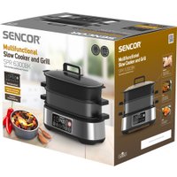 Мультиварка-электрогриль Sencor SPR 6300BK