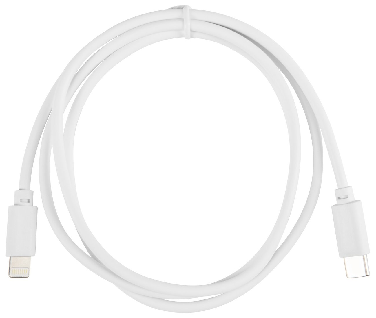 

Кабель Buro USB Type-C Lightning PD18W (1 м, белый)