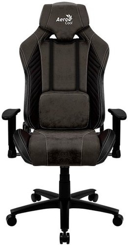 Игровое (геймерское) кресло AeroCool Baron Iron Black (черный/серый)