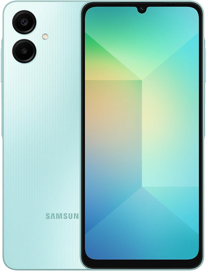 

Телефон Samsung Galaxy A06 SM-A065F 6GB/128GB (светло-зеленый)