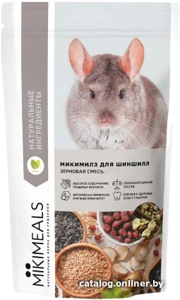 Корм для грызунов Mikimeals для шиншилл 400 г