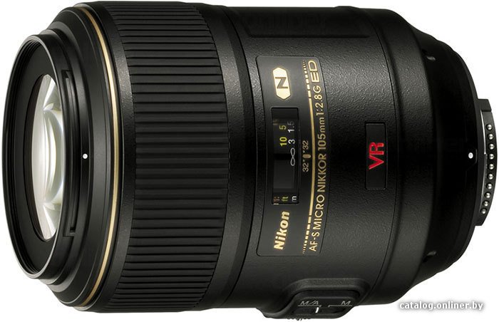 Nikon AF-S VR Micro-Nikkor 105mm f/2.8G IF-ED объектив купить в Минске