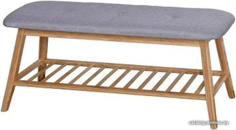 Банкетка Halmar ST-15 100/30/44 (натуральный/серый)