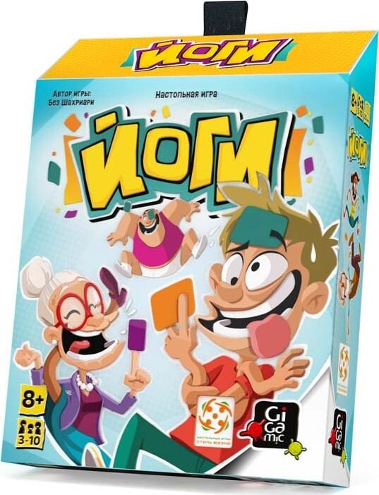 

Настольная игра Стиль Жизни Йоги. В картонной коробке