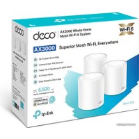 Wi-Fi система TP-Link Deco X50 (3 шт)
