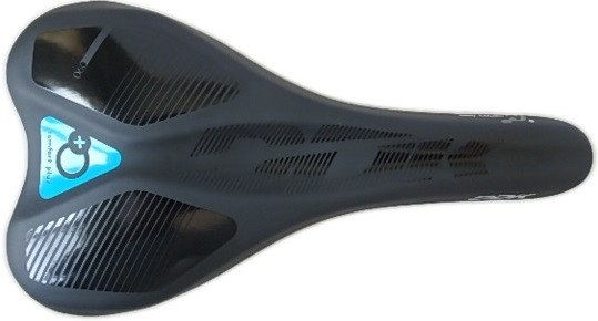 Седло DDK D063MF (чёрный/серый/синий)