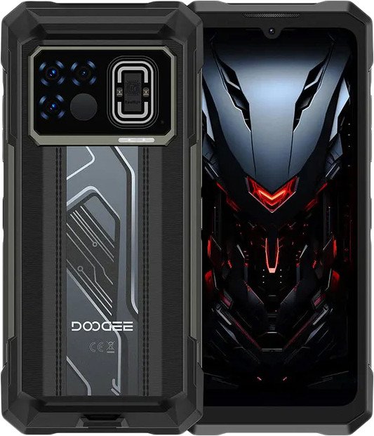 Телефон Doogee Fire 6 Max 8GB/256GB (черный/серебристый)