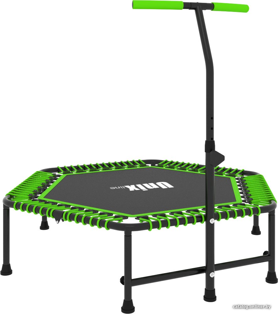 Батут Unix Line 4.2 ft Fitness Green