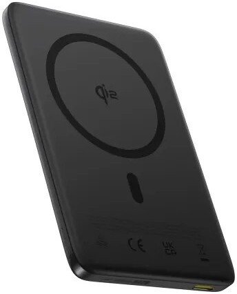 Внешний аккумулятор Baseus PicoGo AM41 Ultra-Slim Qi2 Magnetic Power Bank 10000mAh (черный)
