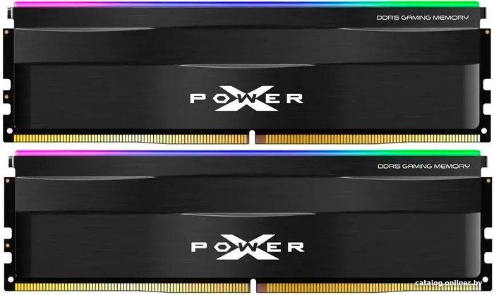 Silicon-Power XPower Zenith RGB 2x32ГБ DDR5 5600 МГц SP064GXLWU560FDF