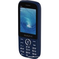 Кнопочный телефон Maxvi K20 (синий)