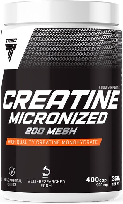 

Моногидрат креатина Trec Nutrition Creatine Micronized 200 mesh (400 капсул)