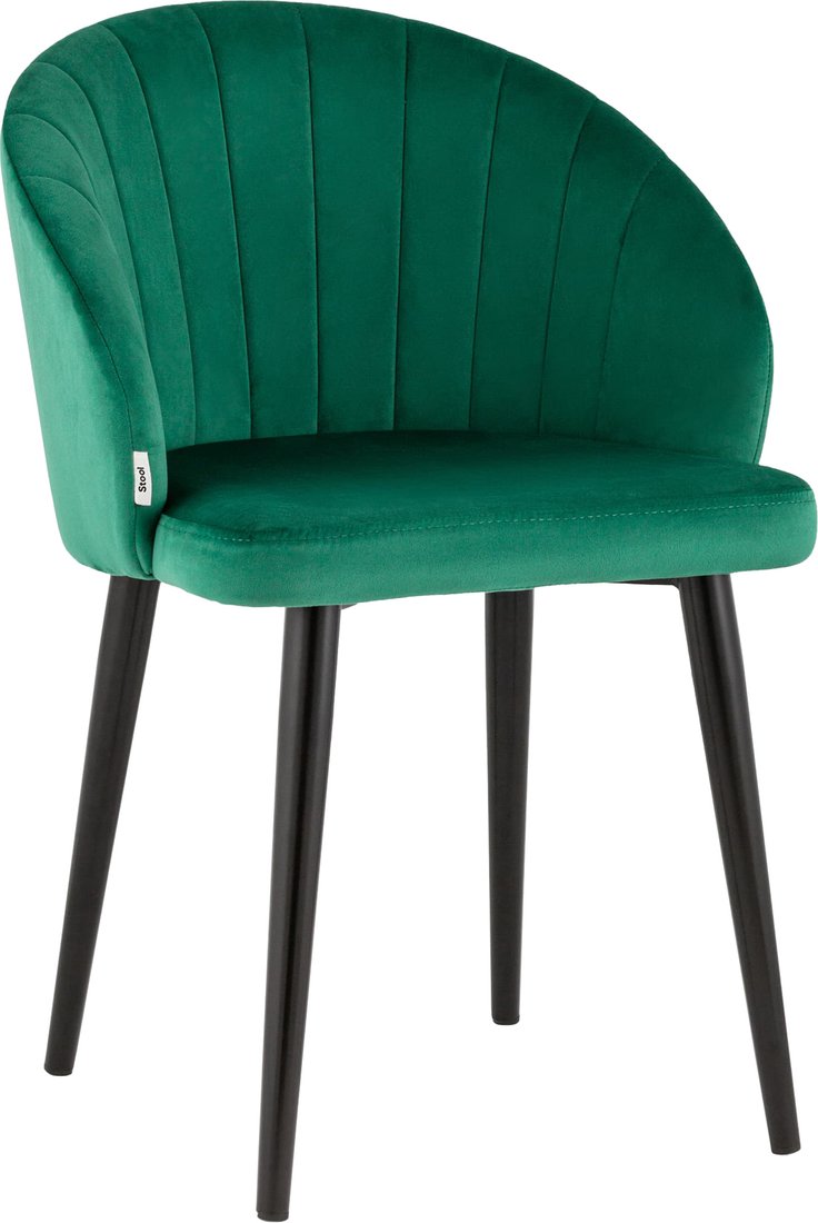 

Стул с подлокотниками Stool Group Брюссель AV 303-C697-08 (велюр зеленый)