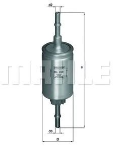 

Топливный фильтр Mahle Knecht KL458