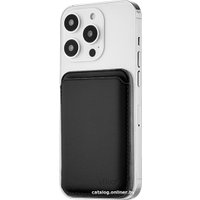 Чехол для телефона uBear Leather Shell для iPhone 12+ (черный)