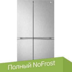 

Холодильник side by side LG DoorCooling+ GC-B257SSZV