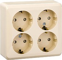 Розетка Systeme Electric Этюд PA16-208K
