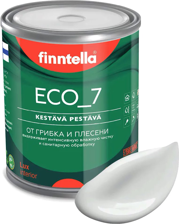 

Краска Finntella Eco 7 Delfiini F-09-2-1-FL049 0.9 л (светло-серый)