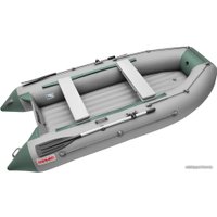 Моторная лодка Roger Boat Trofey 3100 (без киля, серый/зеленый)