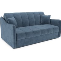 Диван Мебель-АРС Давос ППУ 180x200 см M2-111-49 (Vivaldi синий)