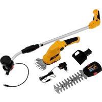 Кусторез + ножницы Denzel G801E 96815 (с АКБ)