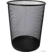 Корзина для бумаг Feniks сетчатая круглая 20 л (черный)