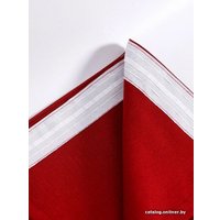 Комплект штор Loon Линен 1.5x2.7 м (красный, 2 шт)