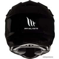 Мотошлем MT Helmets Falcon Solid A1 Gloss (XS, черный)