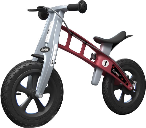 

Беговел FirstBIKE Cross с тормозом (красный)