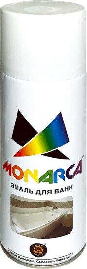 

Эмаль Monarca Для ванн 0.52 л (белый глянцевый)