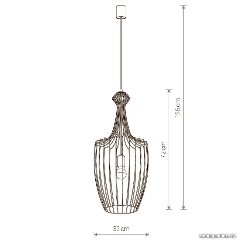 Подвесная люстра Nowodvorski Luksor L 8847 (Black)