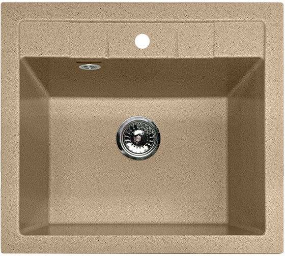 

Кухонная мойка GranFest Quadro GF-Q561 (песочный)