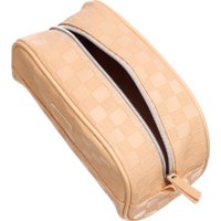 Косметичка Dewal Beauty Шашки BG-333 (абрикос) в Пинске