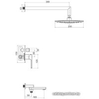 Душевая система  Gappo G7117-6