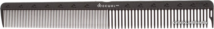 Расческа гребень Dewal Carbon Black JF2011