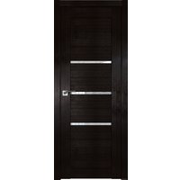 Межкомнатная дверь ProfilDoors 18X 80x200 (венге мелинга, стекло дождь белый)