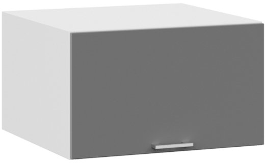 

Шкаф навесной Трия Габриэлла 1В6ГП (белый/титан)