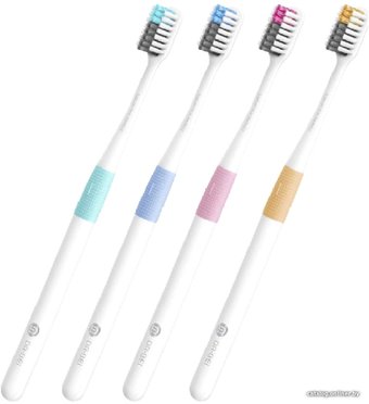 Набор зубных щеток Dr.Bei Colors (4 шт)