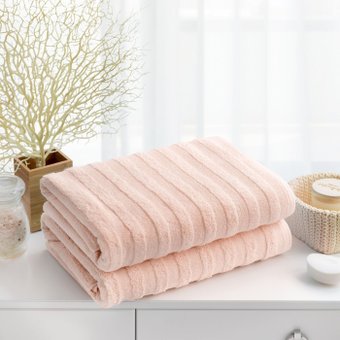 Набор полотенец Verossa МХ50 Stripe 08 НПК008 746399 (нежно-персиковый)