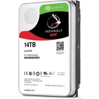 Жесткий диск Seagate IronWolf 14TB ST14000VN0008