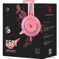 Наушники A4Tech Bloody G521 (розовый)